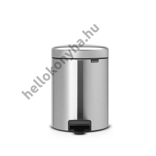 Brabantia PEDAL BIN NEWICON pedálos szemetes .5L MATT STEEL FPP