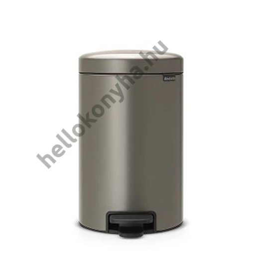 Brabantia PEDAL BIN NEWICON pedálos szemetes 12L PLATINUM