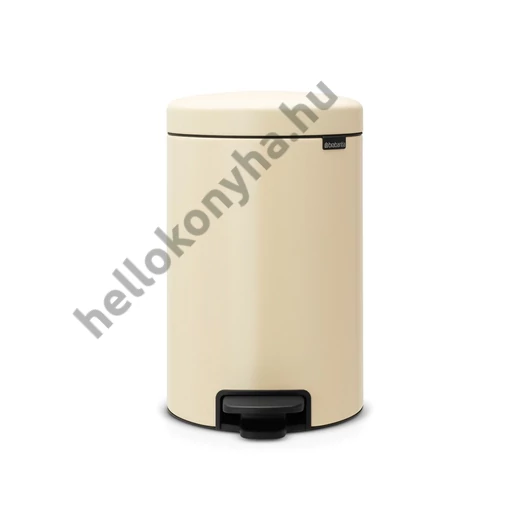 Brabantia PEDAL BIN NEWICON pedálos szemetes 12L ALMOND