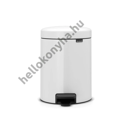 Brabantia PEDAL BIN NEWICON pedálos szemetes .5L WHITE