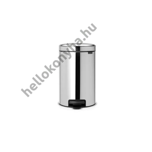 Brabantia PEDAL BIN NEWICON pedálos szemetes 12L BRILL. STEEL