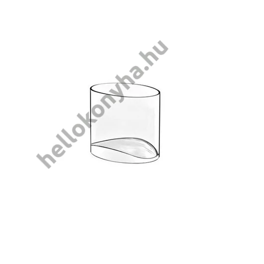Luigi Bormioli Michelangelo Professional Line Cube kínáló 13 cl OVAL (6 db-os)