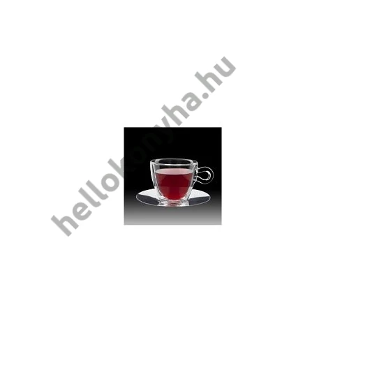 Luigi Bormioli THERMIC GLASS rozsdamentes alj+teás csésze 30 cl 2 db