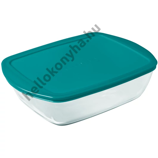 Pyrex COOK&STORE tégl.sütőtál+műa.tető 28x20x8cm 2,5l