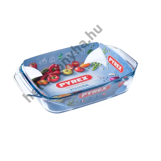 Pyrex IRRES szögl.sütőtál füles 35x23x6cm 2,9 L