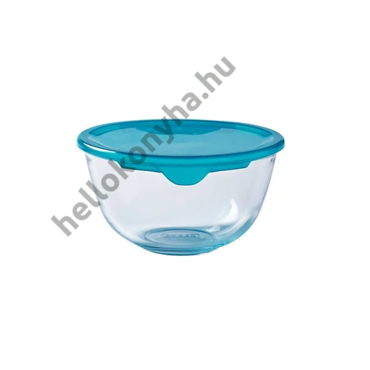 Pyrex PREP&STORE keverőtál, műanyag fedővel 14 cm (0,5 liter)