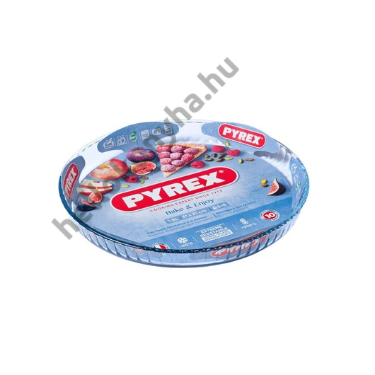 Pyrex üveg gyümölcstortaforma 31x3,5 cm (1,8l)