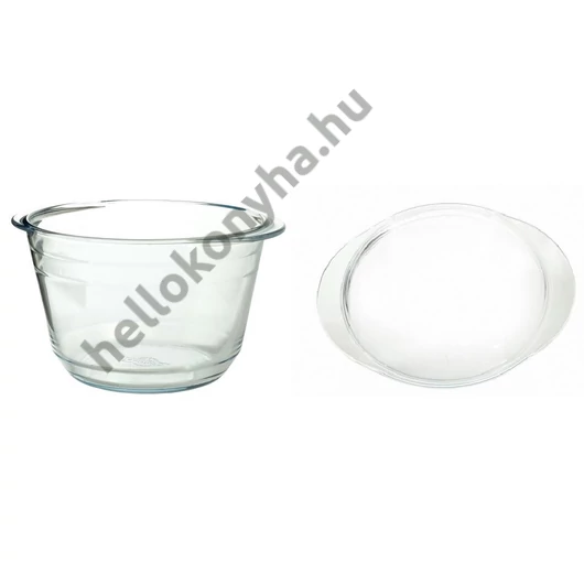 Pyrex PYREX leveses tál FEDŐVEL 26,5x23x15,2 cm (4 liter)