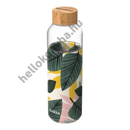Quokka AUTUMN LEAVES üveg palack 0,66l