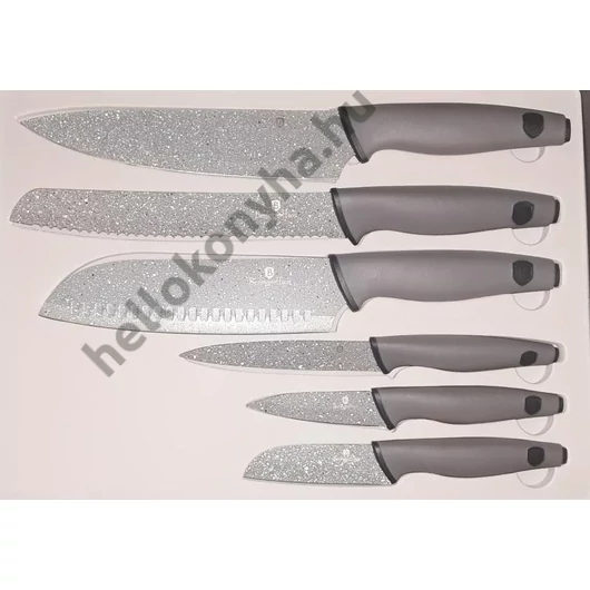 Berlinger Haus Granit Diamond Line késkészlet 6db