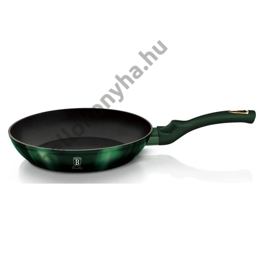 Berlinger Haus EMERALD bevonatos SERPENYŐ 28 cm (szeletsütő) - INDUKCIÓS