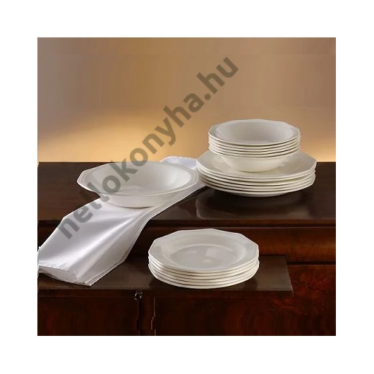 Churchill ARTIC WHITE kerámia étkészlet (19 részes)