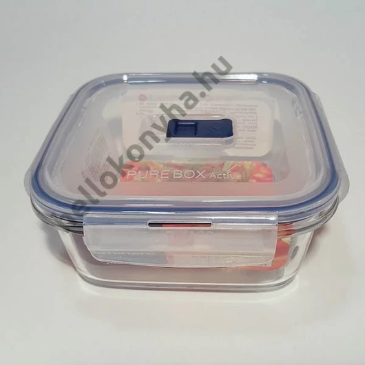 ARC PURE BOX ACTIVE négyzetes üveg doboz 13x13x6 cm 76 cl