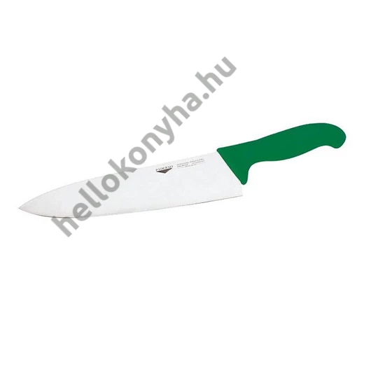 Paderno rozsdamentes konyhakés 20 cm zöld nyél