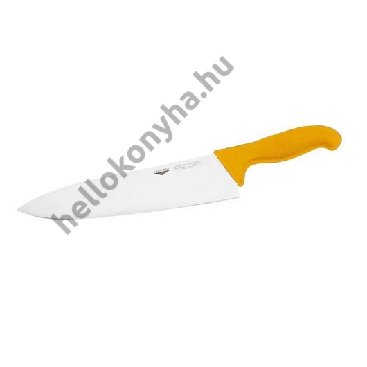 Paderno rozsdamentes konyhakés 20 cm sárga nyél