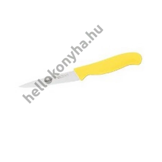Paderno rozsdamentes szakács kés 8 cm sárga nyél