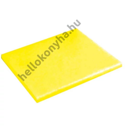 Paderno polipropilén vágódeszka sárga 32x26,5cm