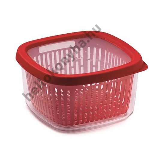 Snips AROMA doboz+kosár 17,5×17,5x10 cm 1,5 liter (piros)