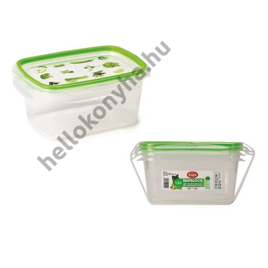 Snips SNIPSLOCK PP doboz 18,4×13,8x10 cm 1,2 liter (2db-os)