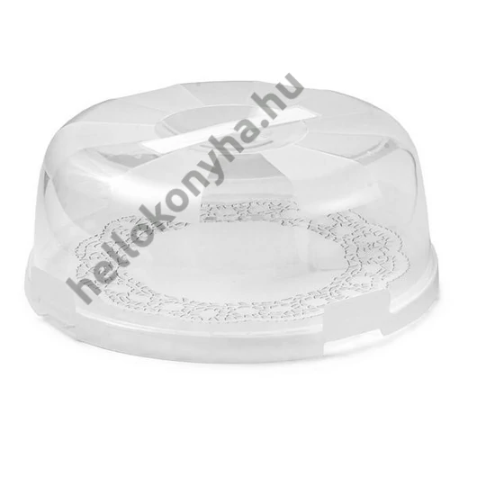 Snips SNIPS PP kerek tortatál+búra DELICE 31,5×12,8 cm