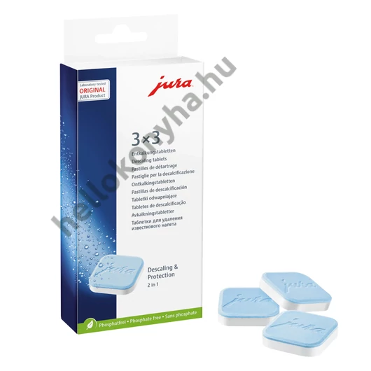 Jura 3x3 vízkőoldó tabletta (3db)