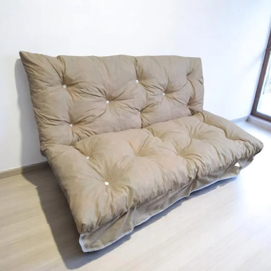 Hintaágy párna 130 cm 2 részes Bézs