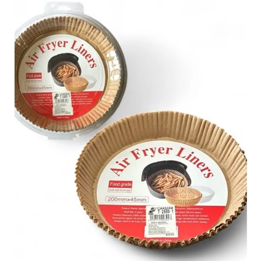 Sütőpapír forró levegős sütőhöz kerek 200x45mm 50 db-os