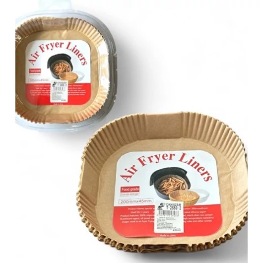 Sütőpapír forró levegős sütőhöz négyzet 200x45 mm 50 db-os