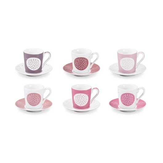 Tescoma myCOFFEE espresso csésze csészealjjal, 6 db, Sugar