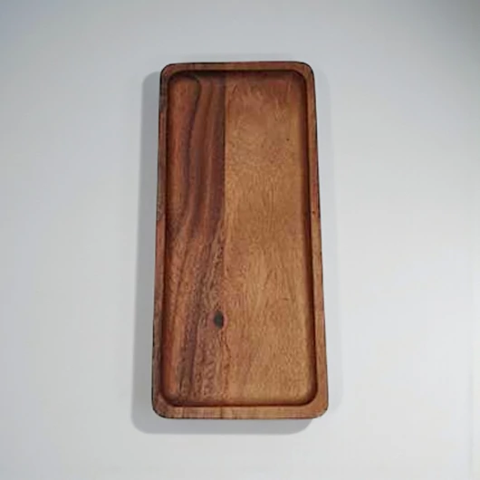 Fa kínáló szögletes 35x16x2 cm