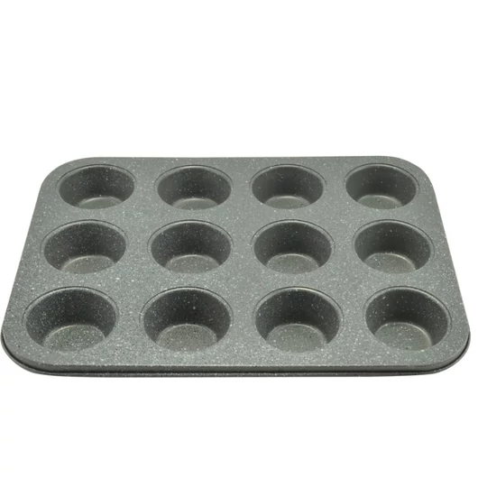 Muffinsütő 12 db-os tapadásmentes bevonattal márványos Perfect Home