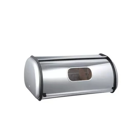 Rozsdamentes kenyértartó AKCENT 43,5x27,5x18,5cm matt