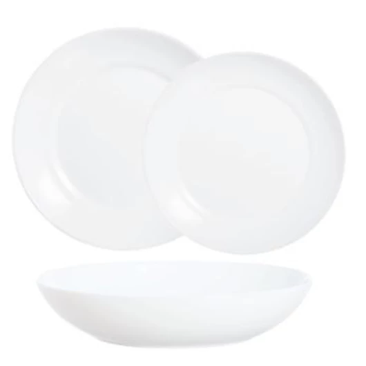 18 részes Luminarc APY étkészlet fehér színben