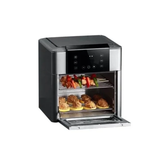 NewLine XXL 12 Literes Digitális kijelzős légkeveréses sütő szürke