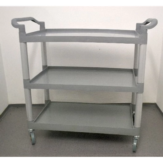 ZSÚRKOCSI 3 SZINTES 107*50*97CM PP