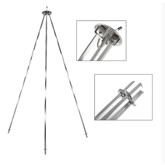 Perfect Home Bográcsállvány 1.17 mx7 mm vastag rozsdamentes