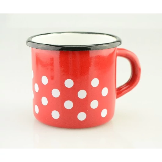 BÖGRE PIROS ZOMÁNC PÖTTYÖS 0,4L