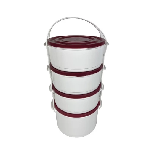 Ételhordó színes tetővel (V)