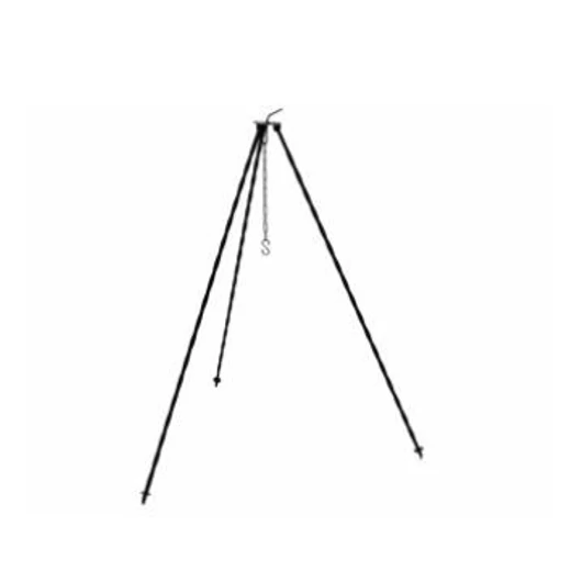 Bogrács állvány 1,2m 10mm fekete