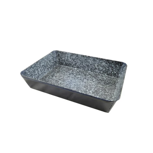 Zománcozott tepsi (23,5x18x5,5 cm-es)
