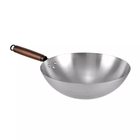 Tradícionális kínai wok 32cm, 1,3mm vas Perfect Home