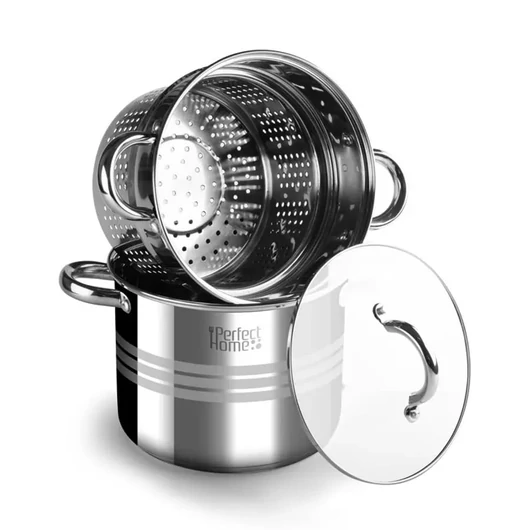 Rozsdamentes tésztafőző szett 20x15cm 4,5l Perfect Home