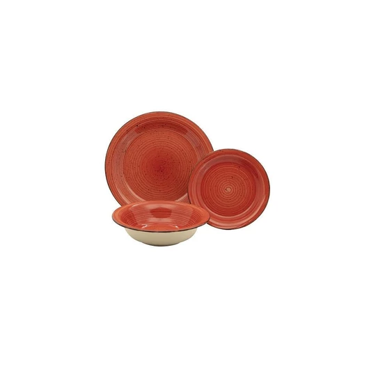 Di.Mo HARVEST kerámia étkészlet ROSSO (18 részes)