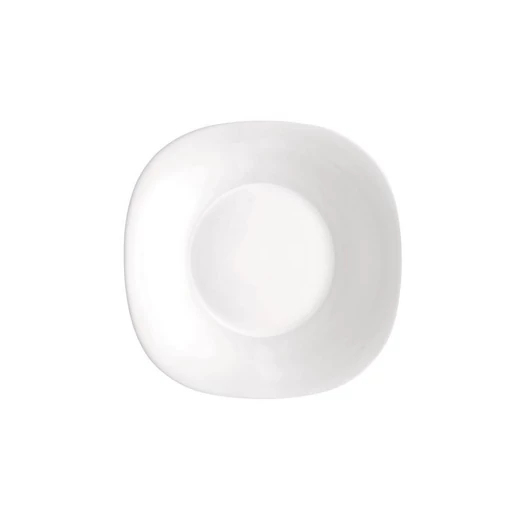 Bormioli Rocco PARMA FEHÉR tányér lapos 27x27 cm