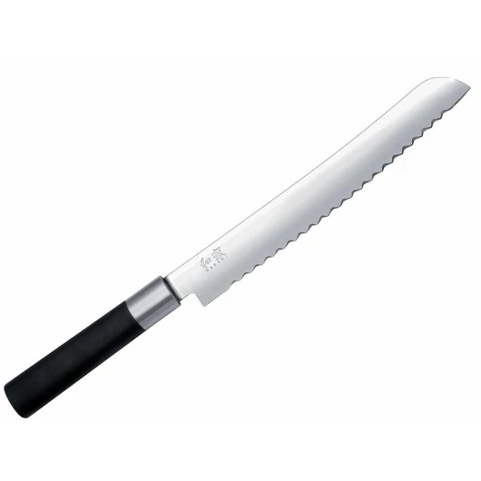 KAI Wasabi Black kenyérvágó kés 23cm (6723B)