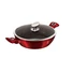 Kép 3/3 - Berlinger Haus BURGUNDY bevonatos MÉLY SERPENYŐ Fedővel 32 cm (füles) - INDUKCIÓS / BH-1264N / ​