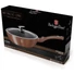 Kép 3/5 - Berlinger Haus ROSE GOLD bevonatos MÉLY SERPENYŐ Fedővel 24 cm (szeletsütő) - INDUKCIÓS / BH-1517N / ​