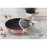 Kép 3/3 - Berlinger Haus ROSE GOLD bevonatos MÉLY SERPENYŐ Fedővel 24 cm (szeletsütő) - INDUKCIÓS / BH-1517N / ​