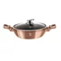Kép 1/3 - Berlinger Haus ROSE GOLD bevonatos SERPENYŐ 28 cm (szeletsütő) - INDUKCIÓS / BH-1519N /