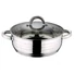 Kép 1/4 - Blaumann GOURMET LINE rozsdamentes lábos üvegfedővel 2,75 L (BL-1002)